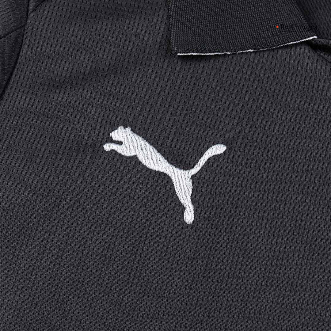 Manchester City 
 Fora 
Camisas Infantis 
Conjunto 2025/26 
 Preto