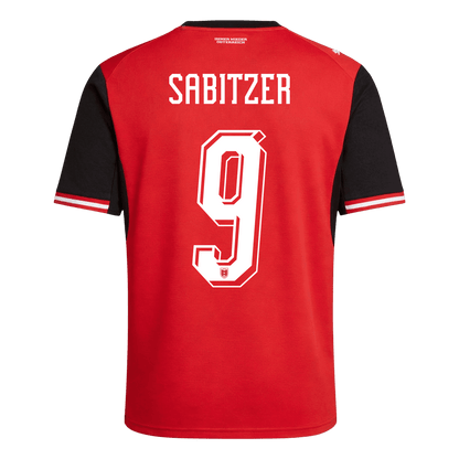SABITZER #9 Áustria Casa Camisa Copa do Mundo 2026 Vermelho