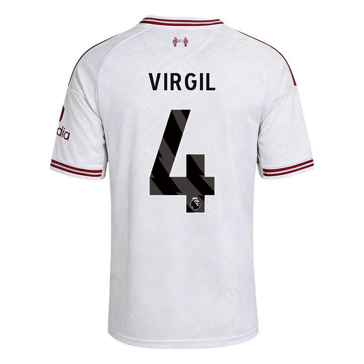 VIRGIL #4 Liverpool Fora Camisa 2026/27 Branco