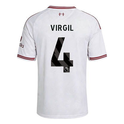 VIRGIL #4 Liverpool Fora Camisa 2026/27 Branco