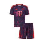 Bayern Munich Infantil 
 Terceira Futebol Camisa 2026/27 Roxo