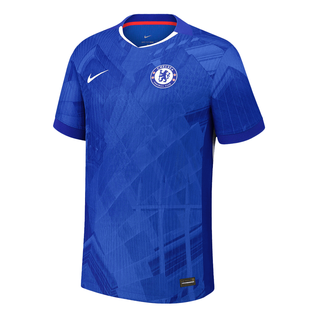 Autêntico ESTÊVÃO #41 Chelsea Casa Futebol Camisas 2025/26 Azul