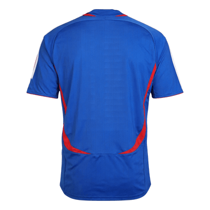 Retrô France Casa Copa do Mundo Camisa 2006 Azul
