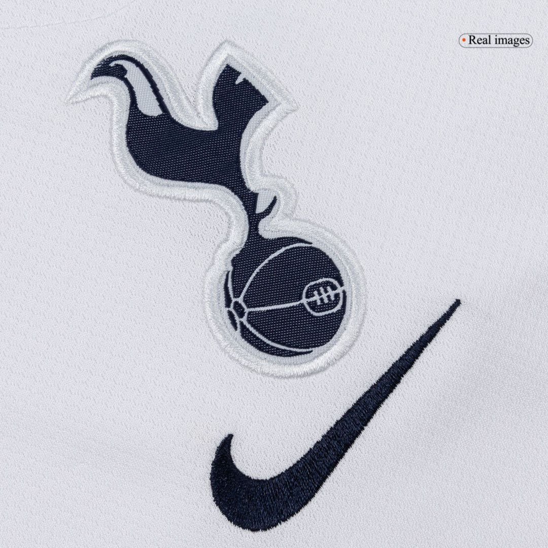 Tottenham Hotspur Infantil 
 Casa Futebol Camisa Conjunto (Camisa+Shorts+Meias) 2025/26 Branco