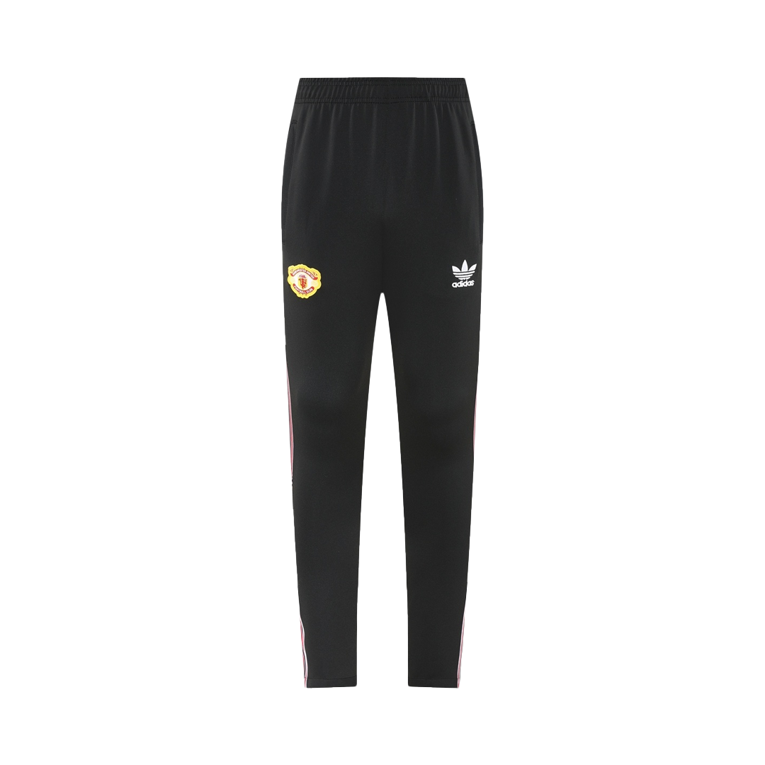 Manchester United Treino Jaqueta Conjunto (Jaqueta + Calças) 2025/26 Vermelho&Preto
