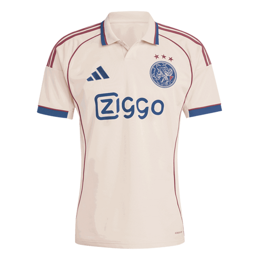 Ajax Fora Terceira Camisa 2025/26 Branco