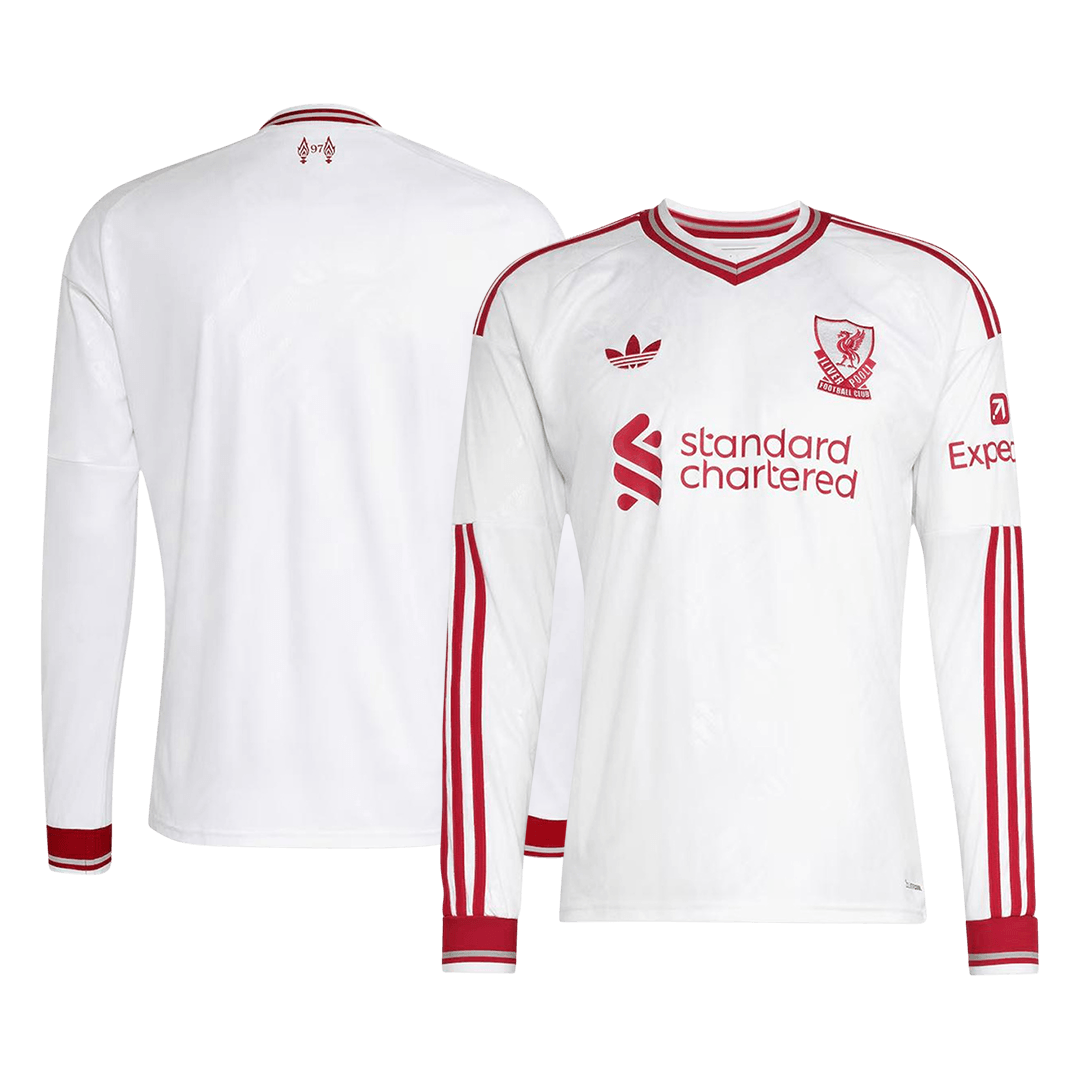Liverpool Fora Manga comprida Camisa 2026/27 Branco