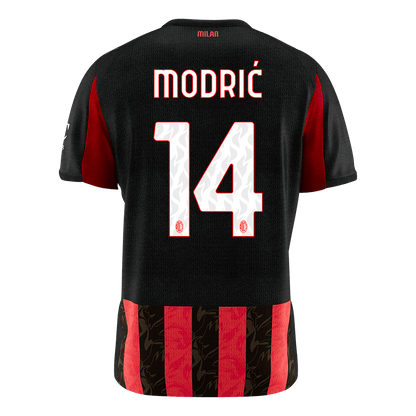 【Super Qualidade】MODRIĆ #14 AC Milan
 Casa Futebol Camisa 2025/26