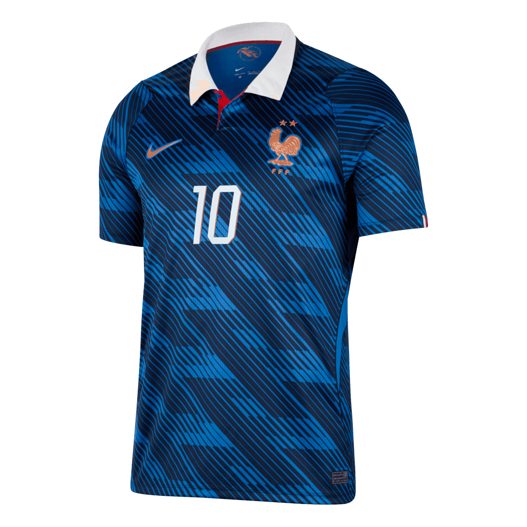 MBAPPE #10 France Casa Copa do Mundo Camisa 2026 Azul - camisola de futebol para adeptos em - imagem 7