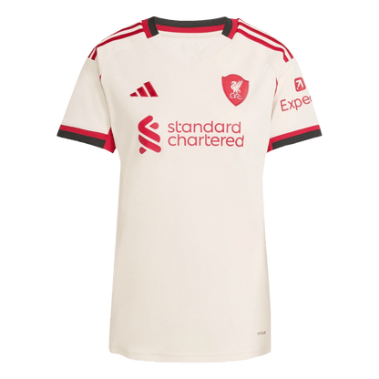 Mulheres Liverpool Camisa 2025/26- Branco
