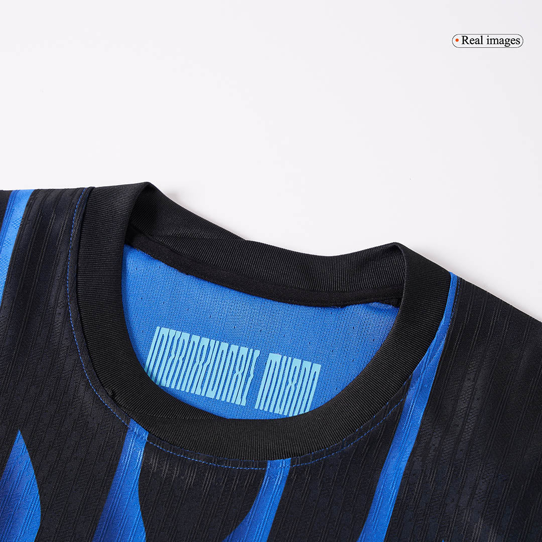 Autêntico THURAM #9 Inter Milan Casa Futebol Camisas 2025/26