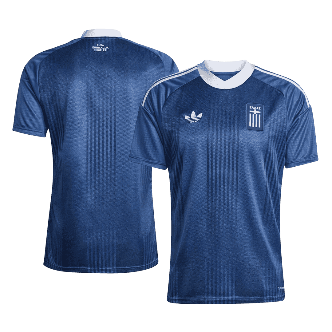 Greece Fora Camisa Copa do Mundo 2026 Azul