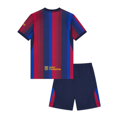 Barcelona Infantil 
 Casa Futebol Camisa 2026/27 Vermelho&Azul