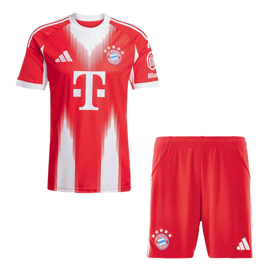 【Super Qualidade】 Bayern Munich
 Casa Futebol Camisa 2025/26 Vermelho