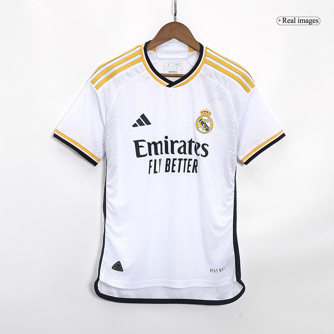 CHAMPIONS KROOS #6 Real Madrid Home 2023/24 Authentic Football Shirt