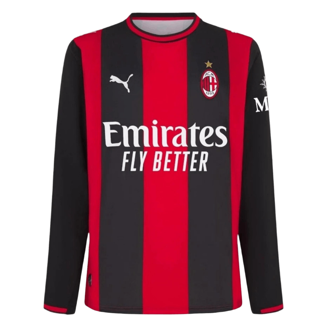 AC Milan Casa Manga comprida Camisa 2026/27