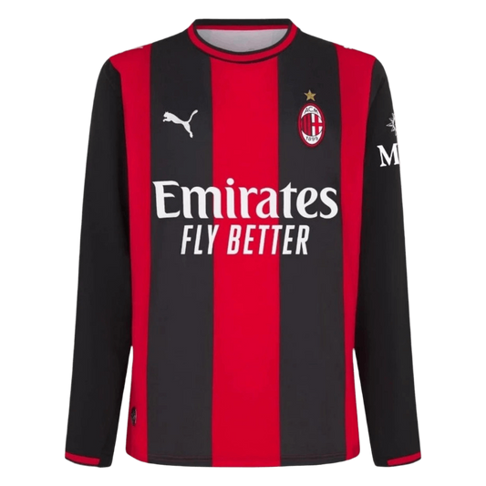 AC Milan Casa Manga comprida Camisa 2026/27