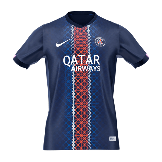 【Super Qualidade】 PSG
 Casa Futebol Camisa 2025/26 Marinha