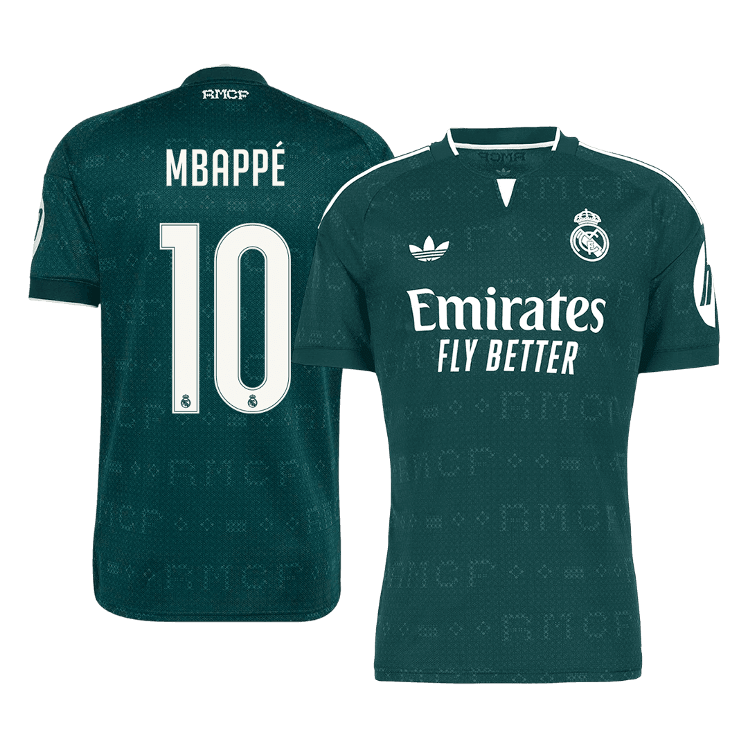 MBAPPÉ #10 Real Madrid Fora Camisa 2026/27 Verde