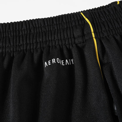 Real Madrid Zíper Moletom Conjunto (Top+Calças) 2025/26 Preto