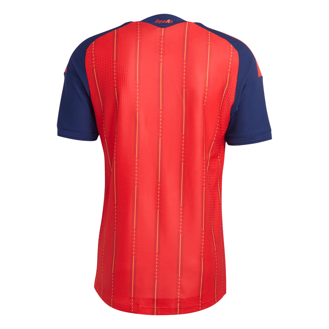 Versão do Jogador Spain Casa Copa do Mundo Futebol Camisas 2026 Vermelho - camisola de futebol para adeptos em