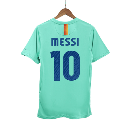 Camisola de futebol retro MESSI #10 Barcelona 2010/11