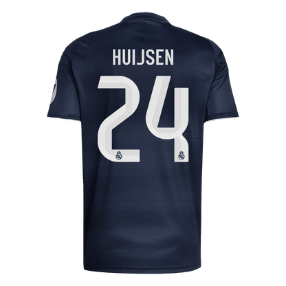 HUIJSEN #24 Real Madrid Fora Camisa 2025/26- Marinha