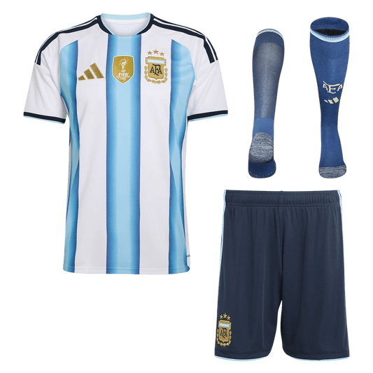 Argentina Casa World Cup Camisa Conjunto(Camisa+Calções+Meias) 2026