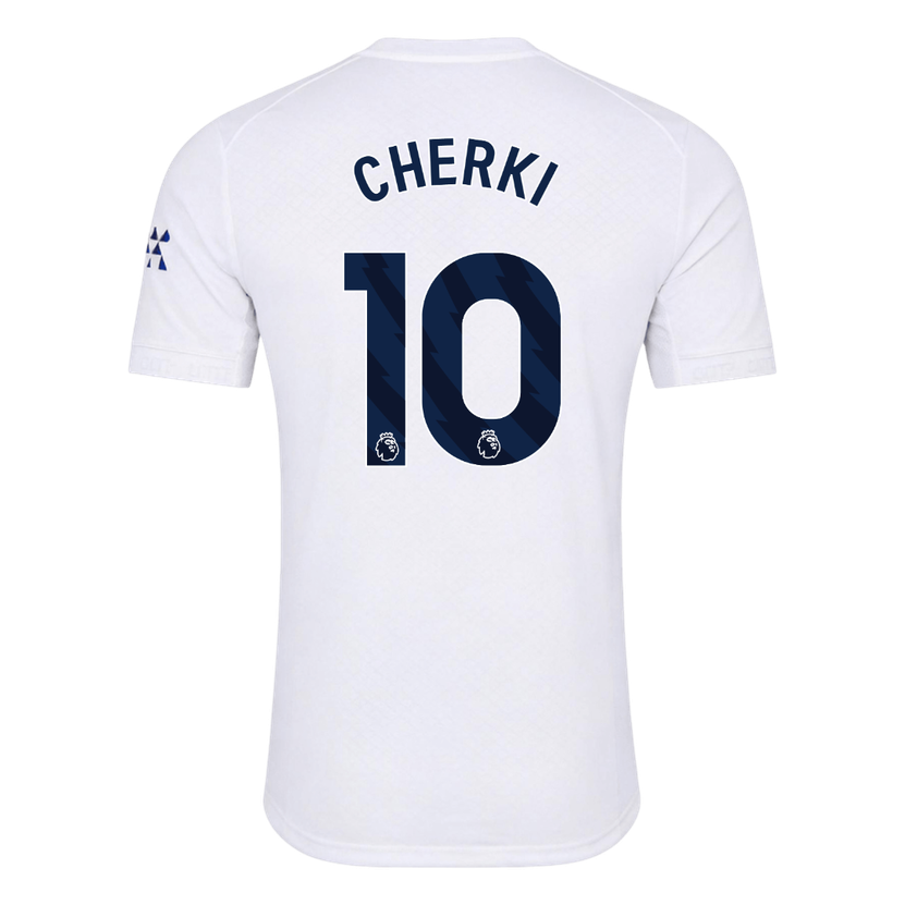 CHERKI #10 Manchester City Terceira Camisa 2026/27 Branco