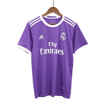 Camisola Retro Real Madrid BENZEMA #9 Away Soccer Shirt 2016/17
