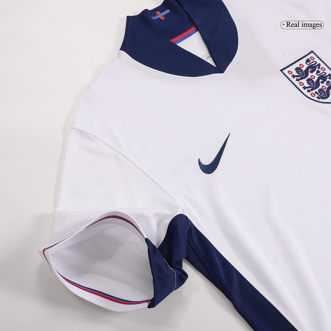 England Home Custom Shirt 2024 Football Shirt