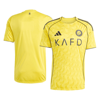 Al Nassr Casa Camisa 2025/26- Amarelo