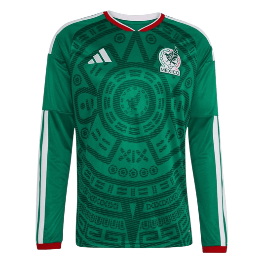 Mexico Casa Manga comprida Camisa 2026 Verde
