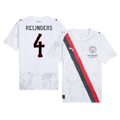 REIJNDERS #4 Manchester City Camisa 2025/26 Branco Club World Cup