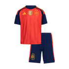 Spain Infantil 
 Casa Copa do Mundo World Cup Futebol Camisa Conjunto (Camisa+Shorts) 2026 Vermelho