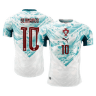 Versão do Jogador BERNARDO #10 Portugal Fora Copa do Mundo Futebol Camisas 2026
