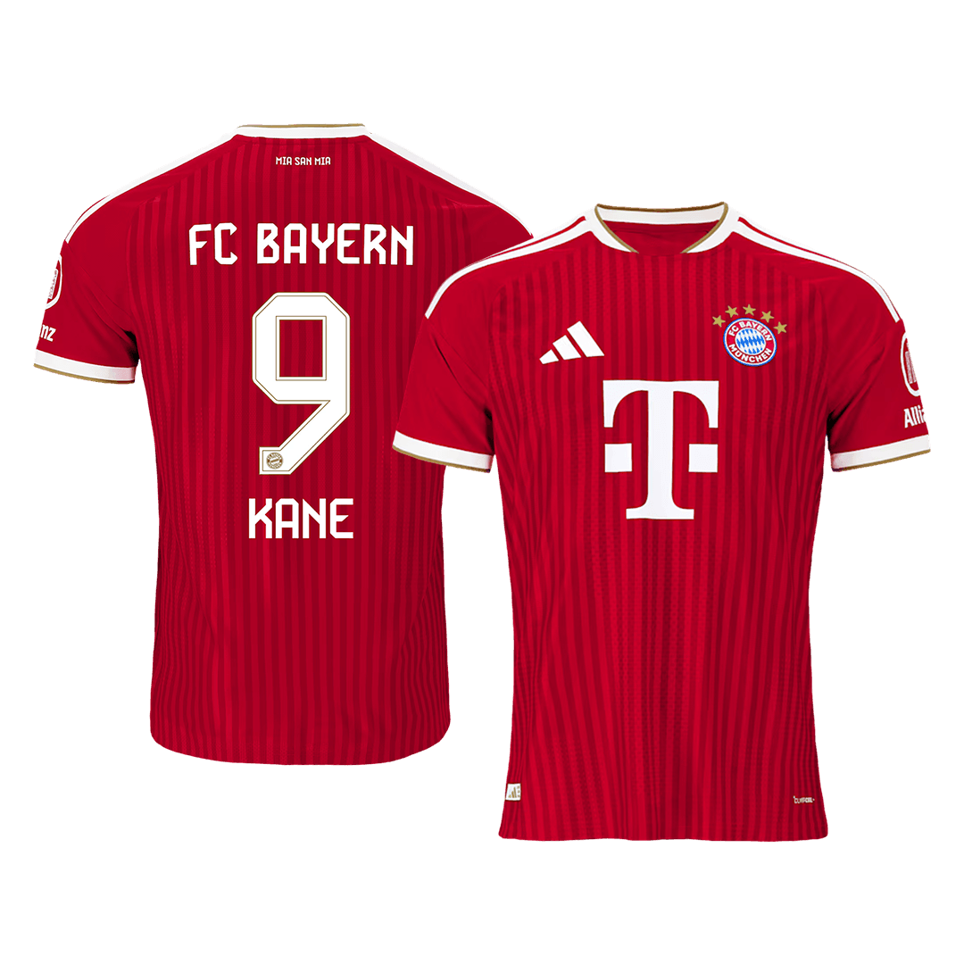 Versão do Jogador KANE #9 Bayern Munich Casa Futebol Camisas 2026/27 Vermelho