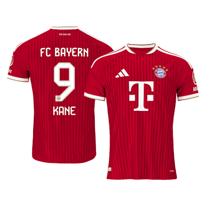Versão do Jogador KANE #9 Bayern Munich Casa Futebol Camisas 2026/27 Vermelho