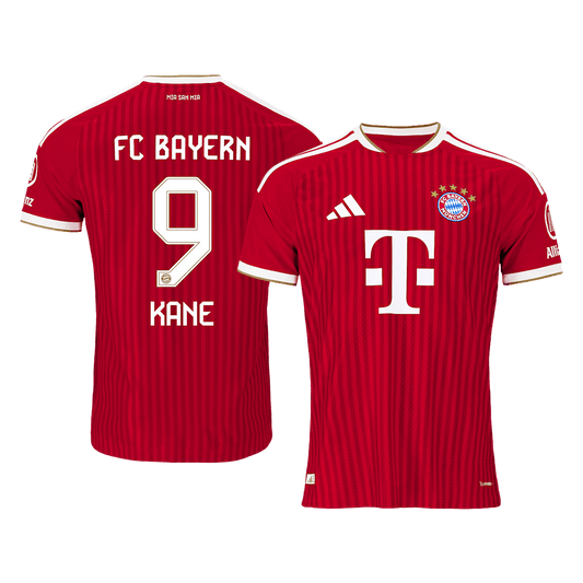 Versão do Jogador KANE #9 Bayern Munich Casa Futebol Camisas 2026/27 Vermelho