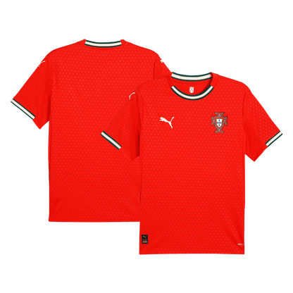 Camisola de futebol de Portugal Home personalizada 2025