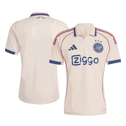 Ajax Fora Terceira Camisa 2025/26 Branco