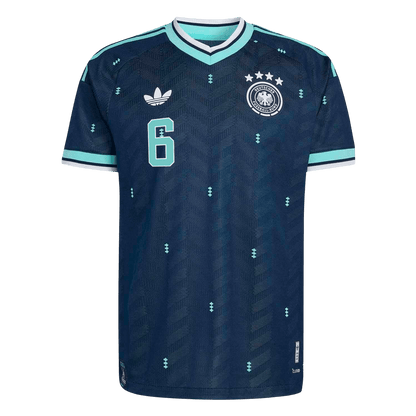 Versão do Jogador KIMMIC #6 Germany Fora Copa do Mundo Futebol Camisas 2026 Marinha