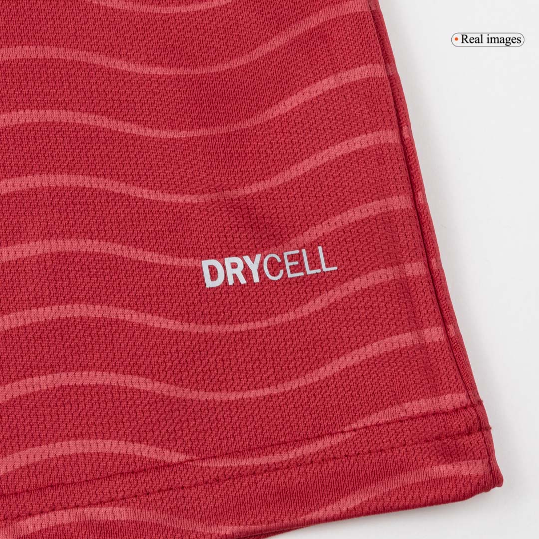 B.FERNANDES #8 Portugal Casa Camisa 2026 Vermelho