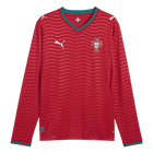 Portugal Casa Manga comprida Camisa 2026 Vermelho