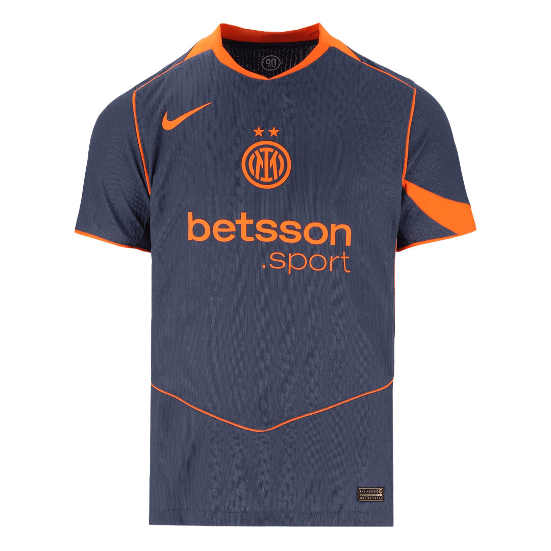 Autêntico Inter Milan Fora Terceira Camisas 2025/26 Marinha