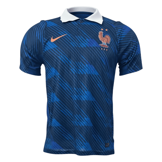 Versão do Jogador France Casa World Cup Futebol Camisas 2026 Azul