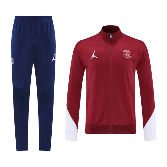 PSG Treino Jaqueta Conjunto (Jaqueta + Calças) 2025/26 Vermelho