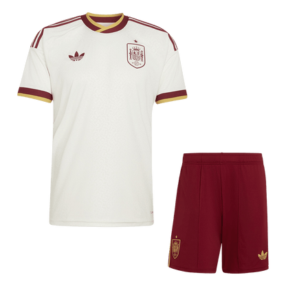 Espanha Fora Copa do Mundo Camisa 2026 Branco