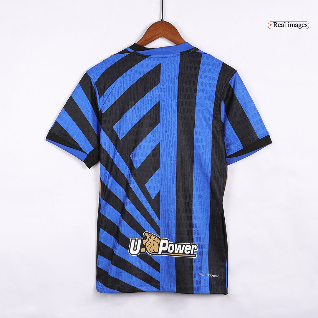 Camisola de futebol LAUTARO #10 aut¨ºntica Inter de Mil?o Camisola principal 2024/25