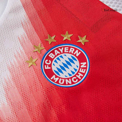 Autêntico OLISE #17 Bayern Munich Casa Futebol Camisas 2025/26 Vermelho